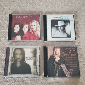 Country Lot 4 CDs She Daisy Mindy Smith Holly Dunn Tanya Tucker Hits MINT